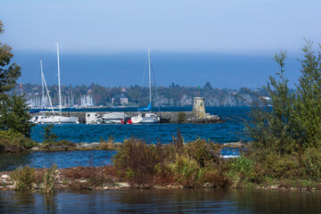 Fototapeta premium vieux port de Versoix