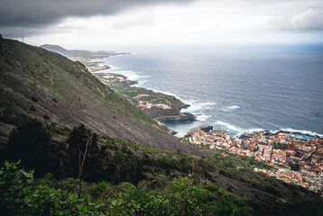 view from the top of the mountain