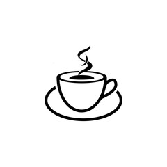 Cup with tea icon