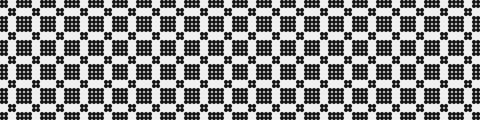 Abstract Cross Pattern Dots Logo generative computational art illustration