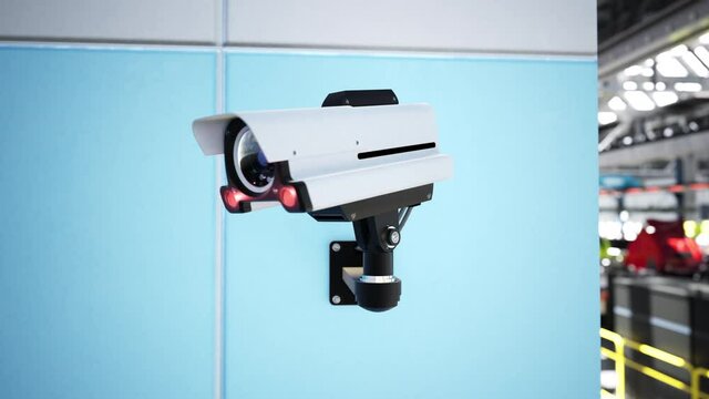 Secure camera at the factory