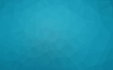 Dark BLUE vector triangle mosaic texture.