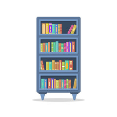 Large library book.