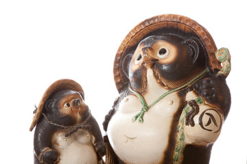 信楽焼のタヌキ