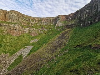 Hexagonal Rocks Mountain Hill