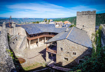Castro Caldelas Castle or Castle of the Counts of Lemos