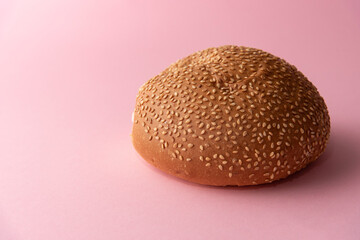 sesame burger bun