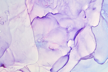 Fototapeta premium Fluid Art . Abstract colorful background, wallpaper. Mixing acrylic paints. Modern art. Marble texture. Alcohol ink colors translucent