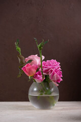 Classic still life with roses