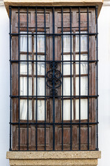 Barred window
