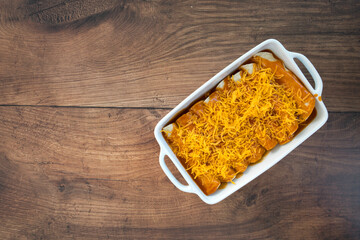 Butternut Squash Enchiladas 