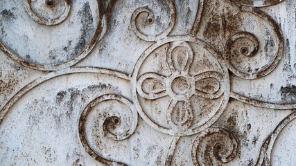 Details and elements of the building facade
