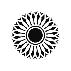  mandala  logo design vector image
