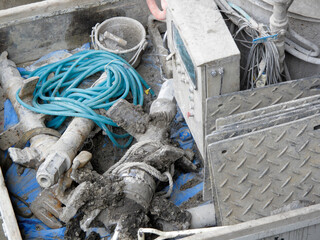 Obraz premium 土木工事用の道具