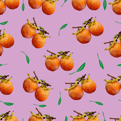 Persimmon pattern