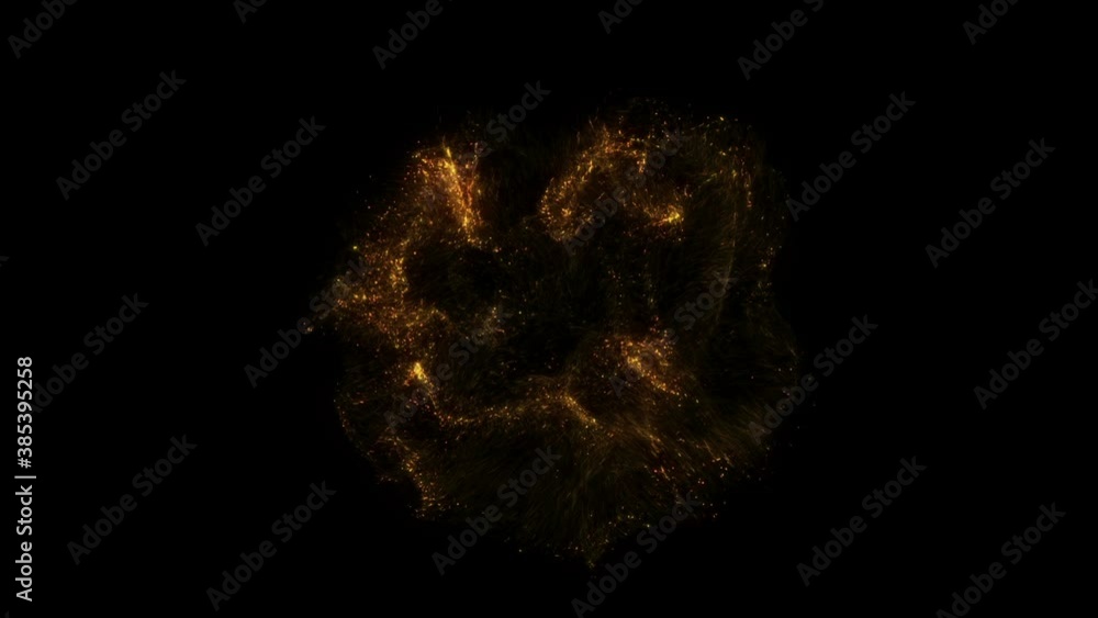 Poster set of 7 explosions. shockwave 4k. abstract background. motion graphics. exploding particles. xmas a