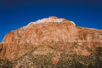 Fototapeta premium Winter in Zion National Park, Utah
