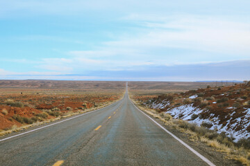 Winter in Monument Valley, Arizona, Utah
