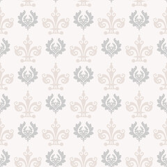 Obraz premium seamless damask pattern