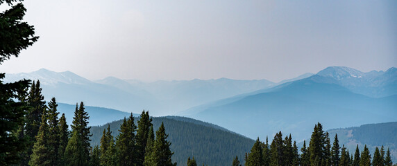 Hazy Mountains