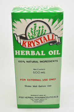 Krystall herbal oil box in Manila, Philippines