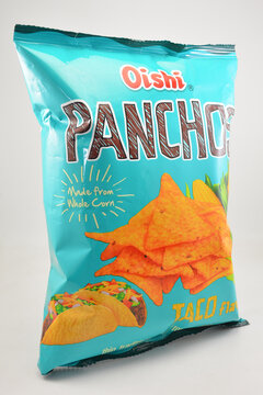 Oishi panchos taco flavor in Manila, Philippines