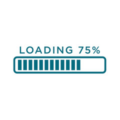 Obraz premium Loading bar, loading icon