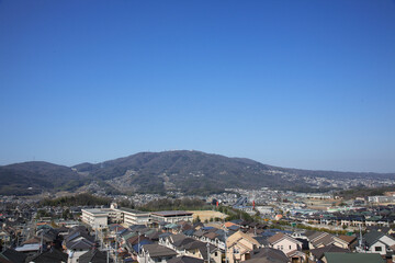Fototapeta na wymiar 生駒山