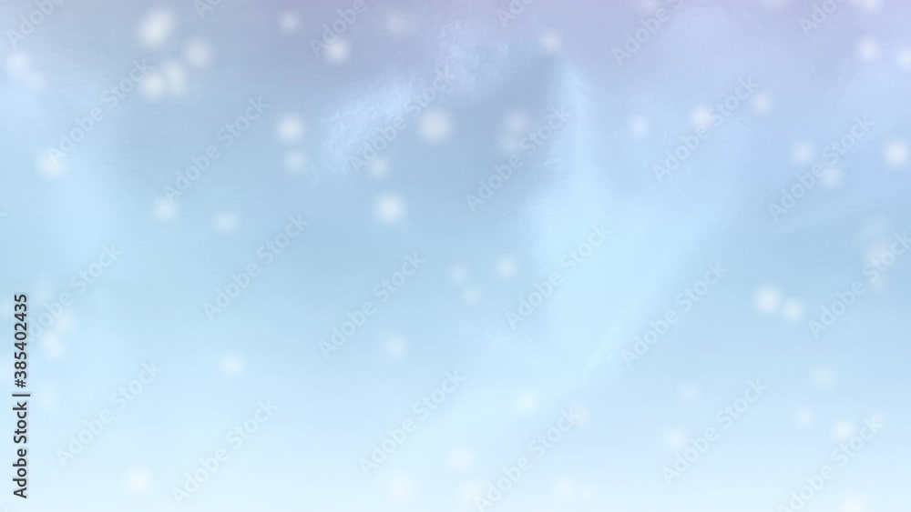 Poster intro animation loop background with snow falling for opening , logo, transition and title.