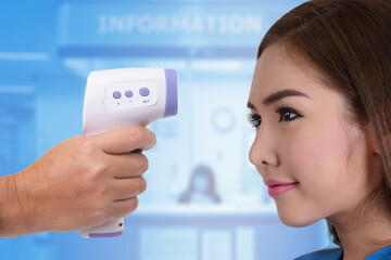 Measuring individual body temperature as preventive Covid-19.