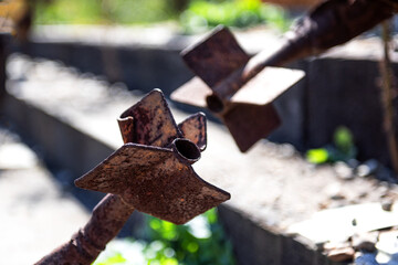 Sad war artifacts and file of old and unexploded bullet and bombs.
