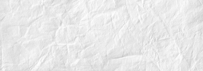 Obraz premium Texture of crumpled white wrinkled paper, old crumpled vintage background