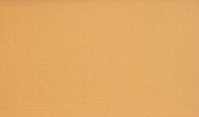 Fototapeta na wymiar Brown corrugated paper texture background with space for design.
