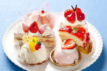 色んなショートケーキ