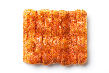 唐辛子味の激辛せんべい