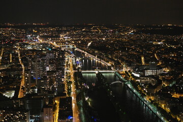 night view of the city