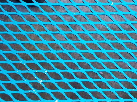 blue grid background