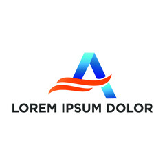 A logo with a simple and elegant font design that suits your business and uses the latest Adobe illustrations.
