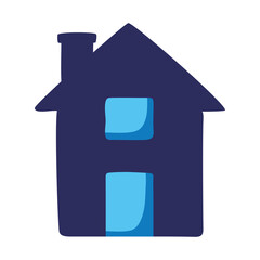 house building front facade icon
