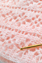 毛糸のかぎ針編み