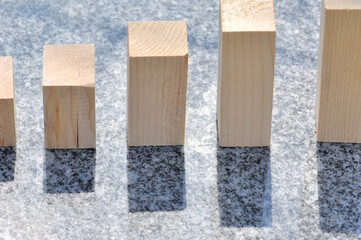 積み木の棒グラフ