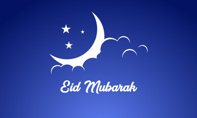 Eid Wish post design - vector