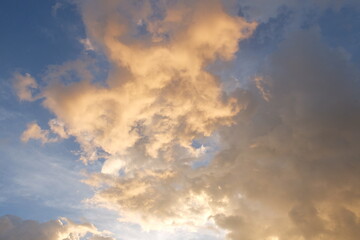 Sky and cloud