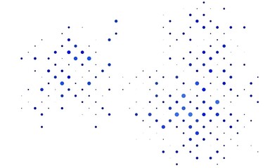 Light BLUE vector layout with circle shapes.