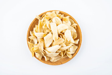 A dish of dried lilies