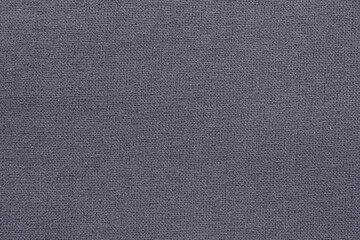 Fototapeta na wymiar Dark grey cotton fabric cloth texture for background, natural textile pattern.