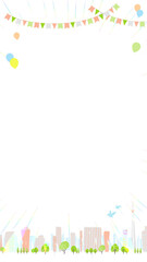 Townscape summer_en_White back 16-9 vertical