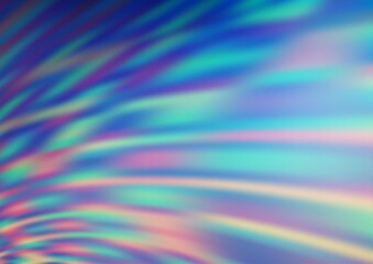 Light BLUE vector blurred bright pattern.