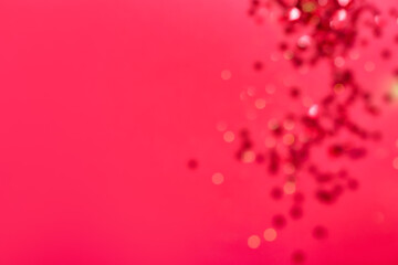 Abstract background with blurred lights