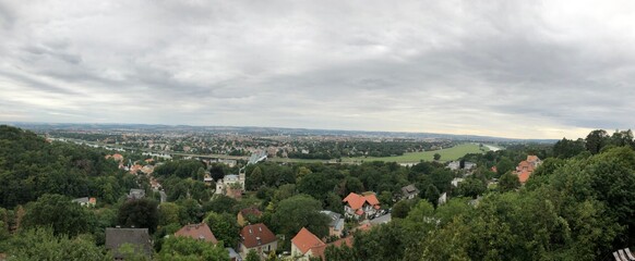 Aussicht auf Dresden